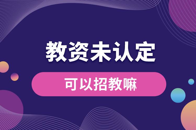 1666858246551301.jpg 教資未認定可以招教嘛.jpg